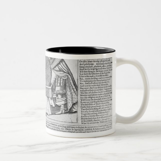 Caneca De Café Em Dois Tons Provérbios e previsões velhos (Direita)