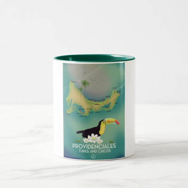 Caneca De Café Em Dois Tons Providenciales turks e caicos (Centro)