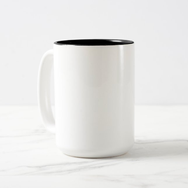 Caneca De Café Em Dois Tons PSFS Coffee Mug (Frente Esquerda)