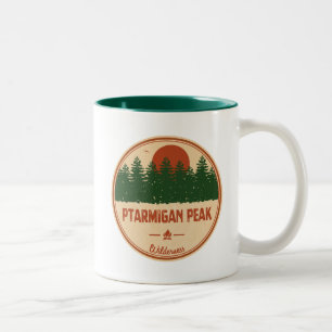 Caneca De Café Em Dois Tons Ptarmigan Peak Wilderness Colorado