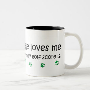 Caneca De Café Em Dois Tons Puggle