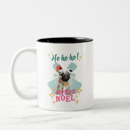 Caneca De Café Em Dois Tons PugMug francês