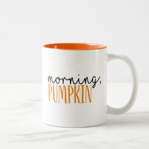 Caneca De Café Em Dois Tons Pumpkin Fall Coffee Mug