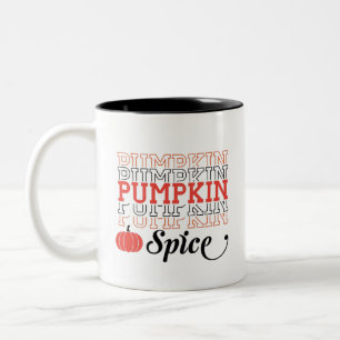 Caneca De Café Em Dois Tons Pumpkin Spice