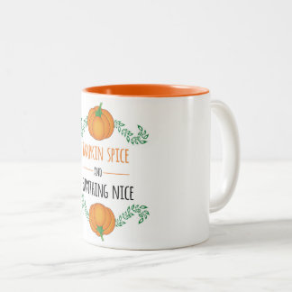 Caneca De Café Em Dois Tons Pumpkin Spice Mug