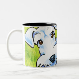 Caneca De Café Em Dois Tons Pure Schnauzer