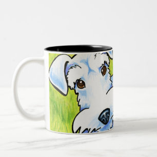 Caneca De Café Em Dois Tons Pure Schnauzer