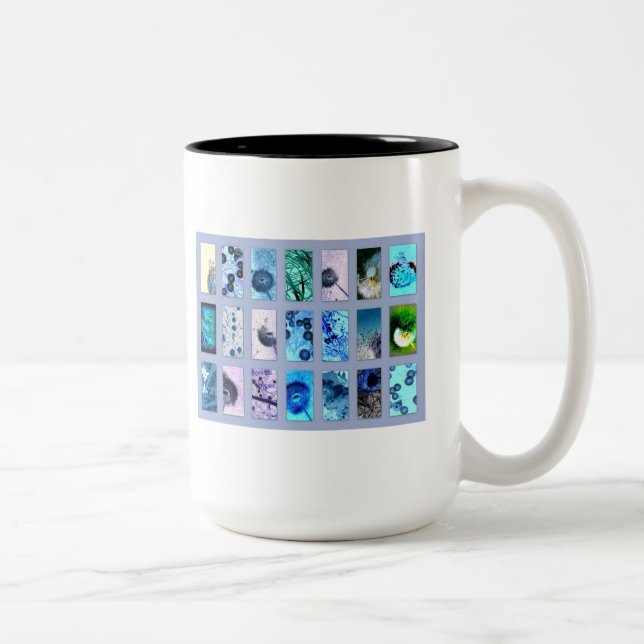 Caneca De Café Em Dois Tons Pustenblütenblau (Direita)