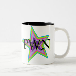 Caneca De Café Em Dois Tons PWN Star Mug