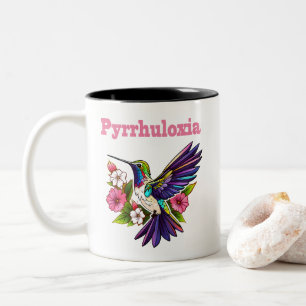Caneca De Café Em Dois Tons Pyrrhuloxia Perching Coffee Mug