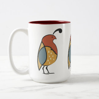 Caneca De Café Em Dois Tons Qail