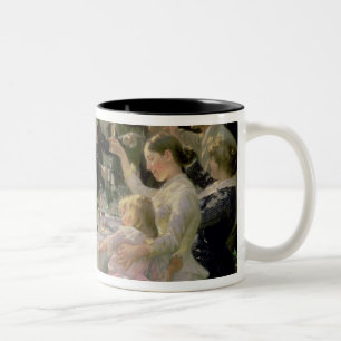 Caneca De Café Em Dois Tons Quadril anca Hurrah! O partido dos artistas em