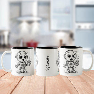 Caneca De Café Em Dois Tons Quais Defeitos de Caráter? - Bolsa de Sobriedade E