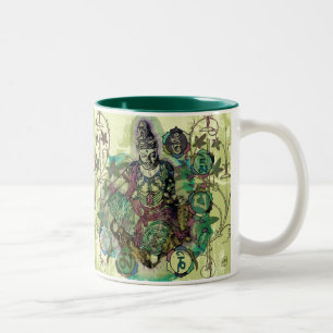 Caneca De Café Em Dois Tons Quan Yin