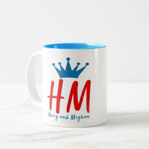 Caneca De Café Em Dois Tons Quando Harry encontrou Meghan