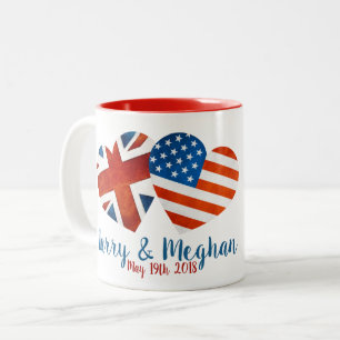 Caneca De Café Em Dois Tons Quando Harry encontrou Meghan