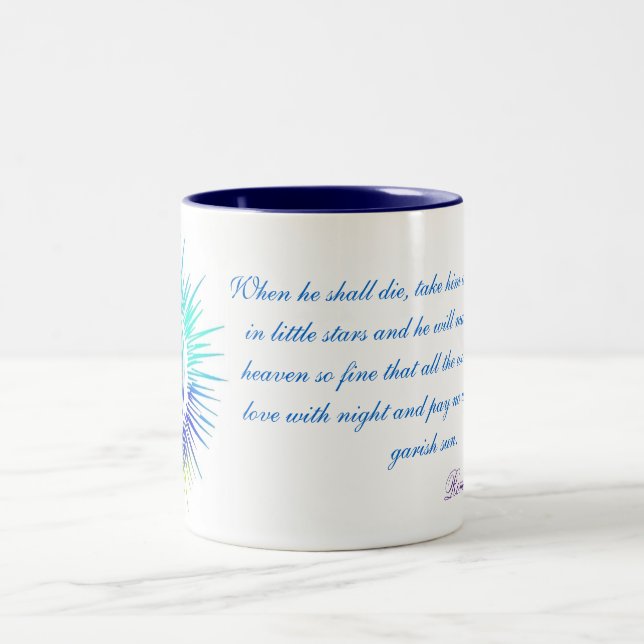 Caneca De Café Em Dois Tons Quando morrerá (Centro)