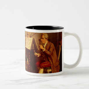 Caneca De Café Em Dois Tons Quarteto de cordas