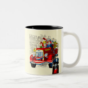 Caneca De Café Em Dois Tons Quarto da parada de julho