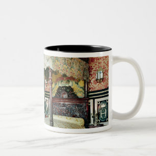 Caneca De Café Em Dois Tons Quarto de Henri II e Diane de Poitiers
