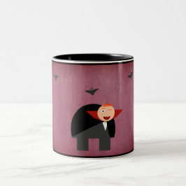 Caneca De Café Em Dois Tons Quasimodo como um Vampiro