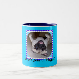 Caneca De Café Em Dois Tons Que é Goin em Pugger?