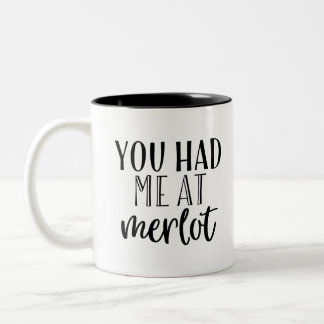 Caneca De Café Em Dois Tons Que Maravilha Você Me Teve No Merlot
