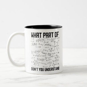 Caneca De Café Em Dois Tons Que parte de você não entende