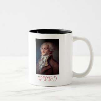 Caneca De Café Em Dois Tons Que Robespierre faria?