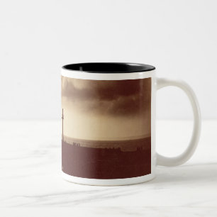 Caneca De Café Em Dois Tons Quebra-mar em Sete, c.1855 (impressão do albume d