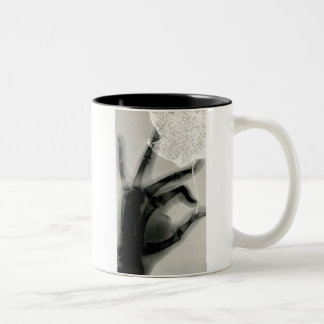 Caneca De Café Em Dois Tons Queda