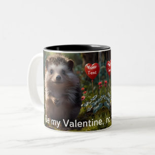 Caneca De Café Em Dois Tons Queira Ser Meu Namorados