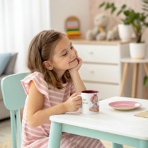 Querida menina feliz aniversário
