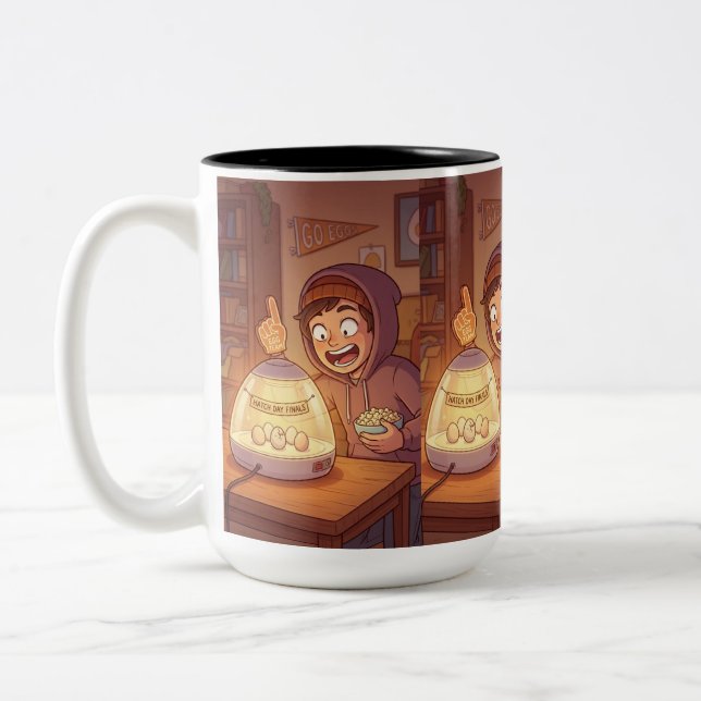 Caneca De Café Em Dois Tons Quiet Before the Hatch (Esquerda)