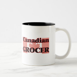 Caneca De Café Em Dois Tons Quitandeiro canadense