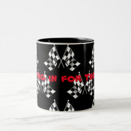 Caneca De Café Em Dois Tons Race Coffee Mug