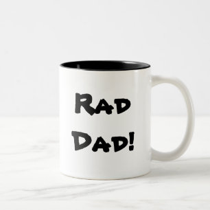 Caneca De Café Em Dois Tons RadDad!