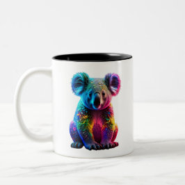 Caneca De Café Em Dois Tons Radiant Glowant Koala