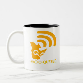 Caneca De Café Em Dois Tons Radio-Quebec