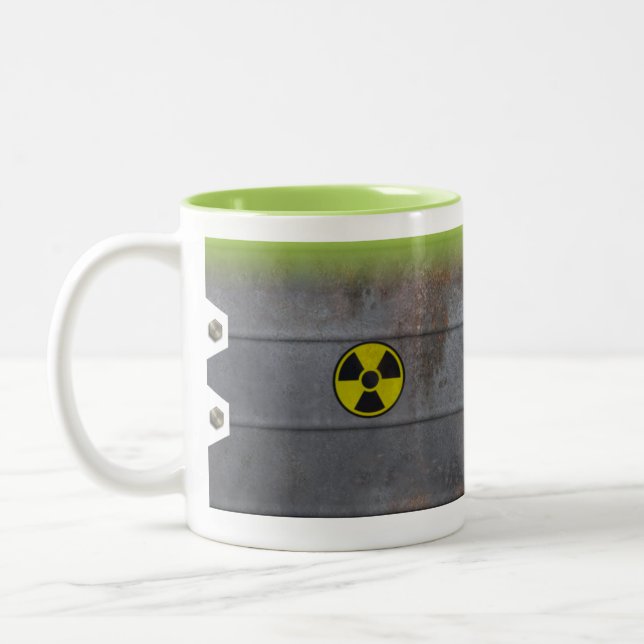 Caneca De Café Em Dois Tons Radioactive Mug (Esquerda)