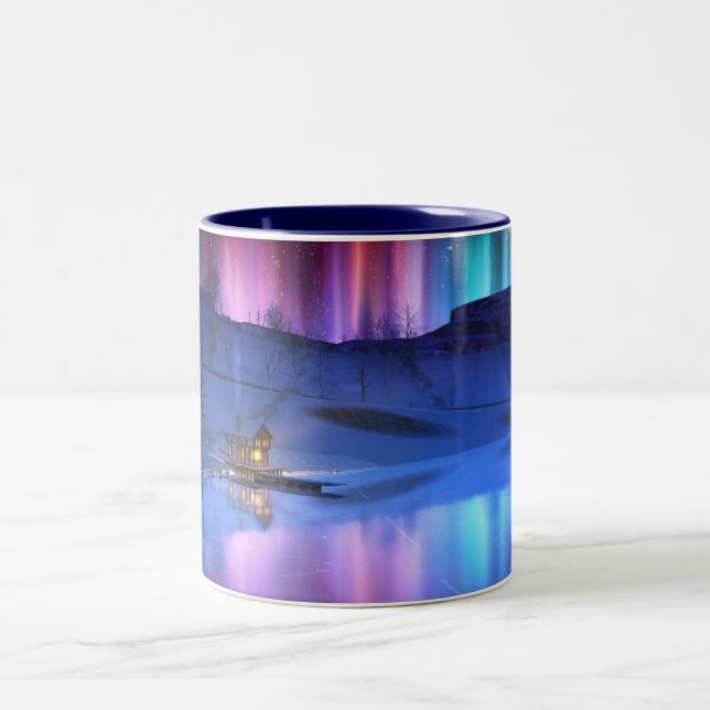 Caneca De Café Em Dois Tons Rainbow Mug (Centro)