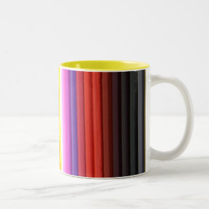 Caneca De Café Em Dois Tons Rainbow Mug