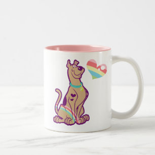 Caneca De Café Em Dois Tons Rainbow Scooby-Doo