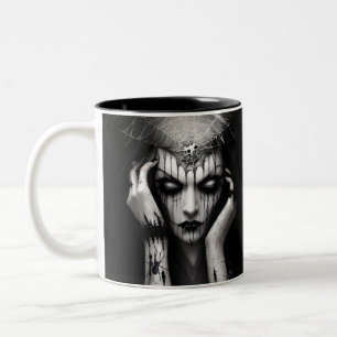 Caneca De Café Em Dois Tons Rainha Aranha