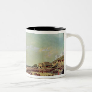 Caneca De Café Em Dois Tons Rainha de acolhimento Victoria de Napoleon III