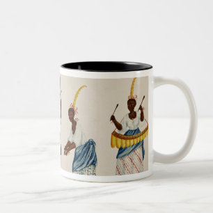 Caneca De Café Em Dois Tons Rainha e sua série