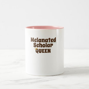 Caneca De Café Em Dois Tons Rainha Melanata do Colar