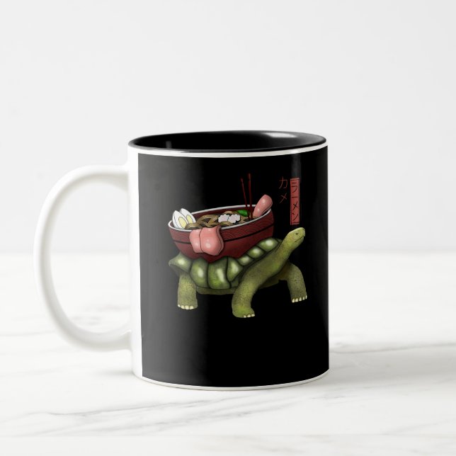 Caneca De Café Em Dois Tons ramen (Esquerda)