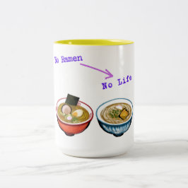 Caneca De Café Em Dois Tons Ramen Fun Mug