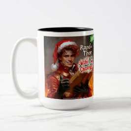 Caneca De Café Em Dois Tons Rand al'Thor Christmas